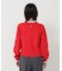 ストライプフリルネックニット 26AW