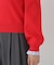 ストライプフリルネックニット 26AW