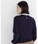 ストライプフリルネックニット 26AW