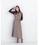 ＜一部店舗・mix.tokyo 限定カラー：ブラウンミックス＞トレンチジャンスカ 26AW