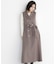 ＜一部店舗・mix.tokyo 限定カラー：ブラウンミックス＞トレンチジャンスカ 26AW