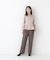 ＜ちょうど、いい服＞きゅっと、メリハリ仕掛けトップス 26AW