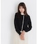＜EC限定カラー：ネイビー系＞＜ちょうど、いい服＞“それどこの？”褒められ配色カーディガン 26AW