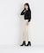 ＜EC限定カラー：ネイビー系＞＜ちょうど、いい服＞“それどこの？”褒められ配色カーディガン 26AW