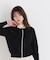 ＜EC限定カラー：ネイビー系＞＜ちょうど、いい服＞“それどこの？”褒められ配色カーディガン 26AW