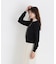 ＜EC限定カラー：ネイビー系＞＜ちょうど、いい服＞“それどこの？”褒められ配色カーディガン 26AW