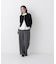 ＜EC限定カラー：ネイビー系＞＜ちょうど、いい服＞“それどこの？”褒められ配色カーディガン 26AW