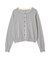 ＜EC限定カラー：ネイビー系＞＜ちょうど、いい服＞“それどこの？”褒められ配色カーディガン 26AW