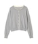＜EC限定カラー：ネイビー系＞＜ちょうど、いい服＞“それどこの？”褒められ配色カーディガン 26AW