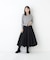 ＜EC限定カラー：ネイビー系＞＜ちょうど、いい服＞“それどこの？”褒められ配色カーディガン 26AW