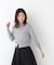 ＜EC限定カラー：ネイビー系＞＜ちょうど、いい服＞“それどこの？”褒められ配色カーディガン 26AW