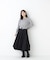 ＜EC限定カラー：ネイビー系＞＜ちょうど、いい服＞“それどこの？”褒められ配色カーディガン 26AW