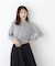 ＜EC限定カラー：ネイビー系＞＜ちょうど、いい服＞“それどこの？”褒められ配色カーディガン 26AW