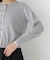＜EC限定カラー：ネイビー系＞＜ちょうど、いい服＞“それどこの？”褒められ配色カーディガン 26AW