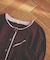 ＜EC限定カラー：ネイビー系＞＜ちょうど、いい服＞“それどこの？”褒められ配色カーディガン 26AW
