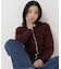 ＜EC限定カラー：ネイビー系＞＜ちょうど、いい服＞“それどこの？”褒められ配色カーディガン 26AW