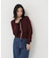 ＜EC限定カラー：ネイビー系＞＜ちょうど、いい服＞“それどこの？”褒められ配色カーディガン 26AW