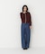 ＜EC限定カラー：ネイビー系＞＜ちょうど、いい服＞“それどこの？”褒められ配色カーディガン 26AW