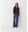 ＜EC限定カラー：ネイビー系＞＜ちょうど、いい服＞“それどこの？”褒められ配色カーディガン 26AW