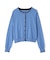 ＜EC限定カラー：ネイビー系＞＜ちょうど、いい服＞“それどこの？”褒められ配色カーディガン 26AW