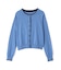 ＜EC限定カラー：ネイビー系＞＜ちょうど、いい服＞“それどこの？”褒められ配色カーディガン 26AW