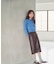 ＜EC限定カラー：ネイビー系＞＜ちょうど、いい服＞“それどこの？”褒められ配色カーディガン 26AW