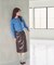 ＜EC限定カラー：ネイビー系＞＜ちょうど、いい服＞“それどこの？”褒められ配色カーディガン 26AW