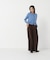 ＜EC限定カラー：ネイビー系＞＜ちょうど、いい服＞“それどこの？”褒められ配色カーディガン 26AW
