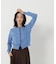 ＜EC限定カラー：ネイビー系＞＜ちょうど、いい服＞“それどこの？”褒められ配色カーディガン 26AW