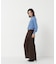 ＜EC限定カラー：ネイビー系＞＜ちょうど、いい服＞“それどこの？”褒められ配色カーディガン 26AW