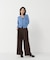 ＜EC限定カラー：ネイビー系＞＜ちょうど、いい服＞“それどこの？”褒められ配色カーディガン 26AW