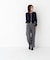＜EC限定カラー：ネイビー系＞＜ちょうど、いい服＞“それどこの？”褒められ配色カーディガン 26AW