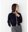 ＜EC限定カラー：ネイビー系＞＜ちょうど、いい服＞“それどこの？”褒められ配色カーディガン 26AW