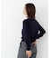 ＜EC限定カラー：ネイビー系＞＜ちょうど、いい服＞“それどこの？”褒められ配色カーディガン 26AW