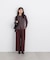 〈N.〉ポロカラーリブニット 26AW