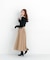 ＜CLASSY.11月号掲載＞トレンチディティールスカート
