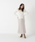 バイアスサテンナロースカート　26FW