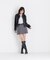 ＜Oggi11月号掲載＞フェイクレザーステンカラーブルゾン