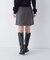 ＜ちょうど、いい服＞大人がはけるミニスカート　26FW