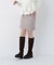 ＜ちょうど、いい服＞大人がはけるミニスカート　26FW