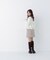 ＜ちょうど、いい服＞大人がはけるミニスカート　26FW