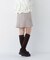 ＜ちょうど、いい服＞大人がはけるミニスカート　26FW