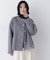 ＜WEB限定カラー：モカ＞＜ちょうど、いい服＞“いつもの”が見違えるハーフコート　26FW