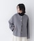 ＜WEB限定カラー：モカ＞＜ちょうど、いい服＞“いつもの”が見違えるハーフコート　26FW