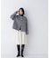 ＜WEB限定カラー：モカ＞＜ちょうど、いい服＞“いつもの”が見違えるハーフコート　26FW