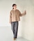 ＜WEB限定カラー：モカ＞＜ちょうど、いい服＞“いつもの”が見違えるハーフコート　26FW