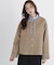 ＜WEB限定カラー：モカ＞＜ちょうど、いい服＞“いつもの”が見違えるハーフコート　26FW