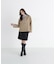 ＜WEB限定カラー：モカ＞＜ちょうど、いい服＞“いつもの”が見違えるハーフコート　26FW