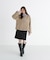 ＜WEB限定カラー：モカ＞＜ちょうど、いい服＞“いつもの”が見違えるハーフコート　26FW