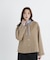 ＜WEB限定カラー：モカ＞＜ちょうど、いい服＞“いつもの”が見違えるハーフコート　26FW